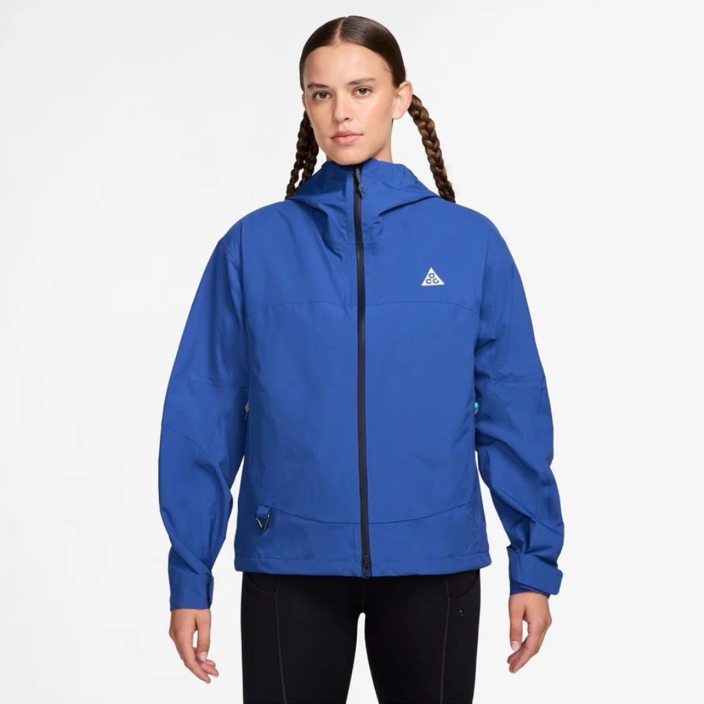 New $275 Nike Air Acg Morpho Storm-Fit Adv Jacket Blue Women Size L Hj0246-480